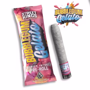 Street Kings - Bubblegum Gelato - Infused Pre-roll 2.5g
